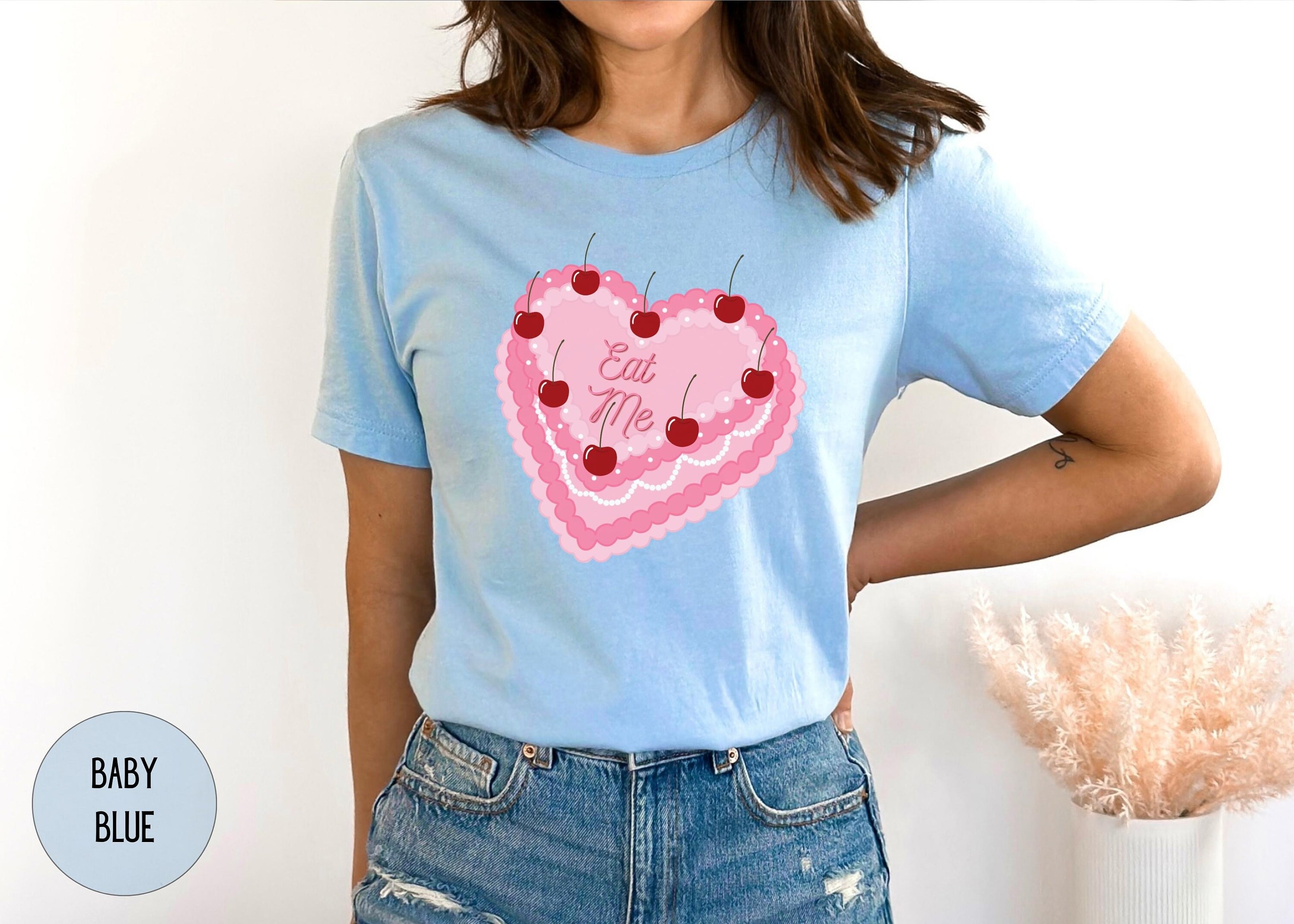 トップス Love heart's cake angel choker t-shirt Amazon.com: I Love Angel T-Shirt : Clothing, Shoes & Jewelry