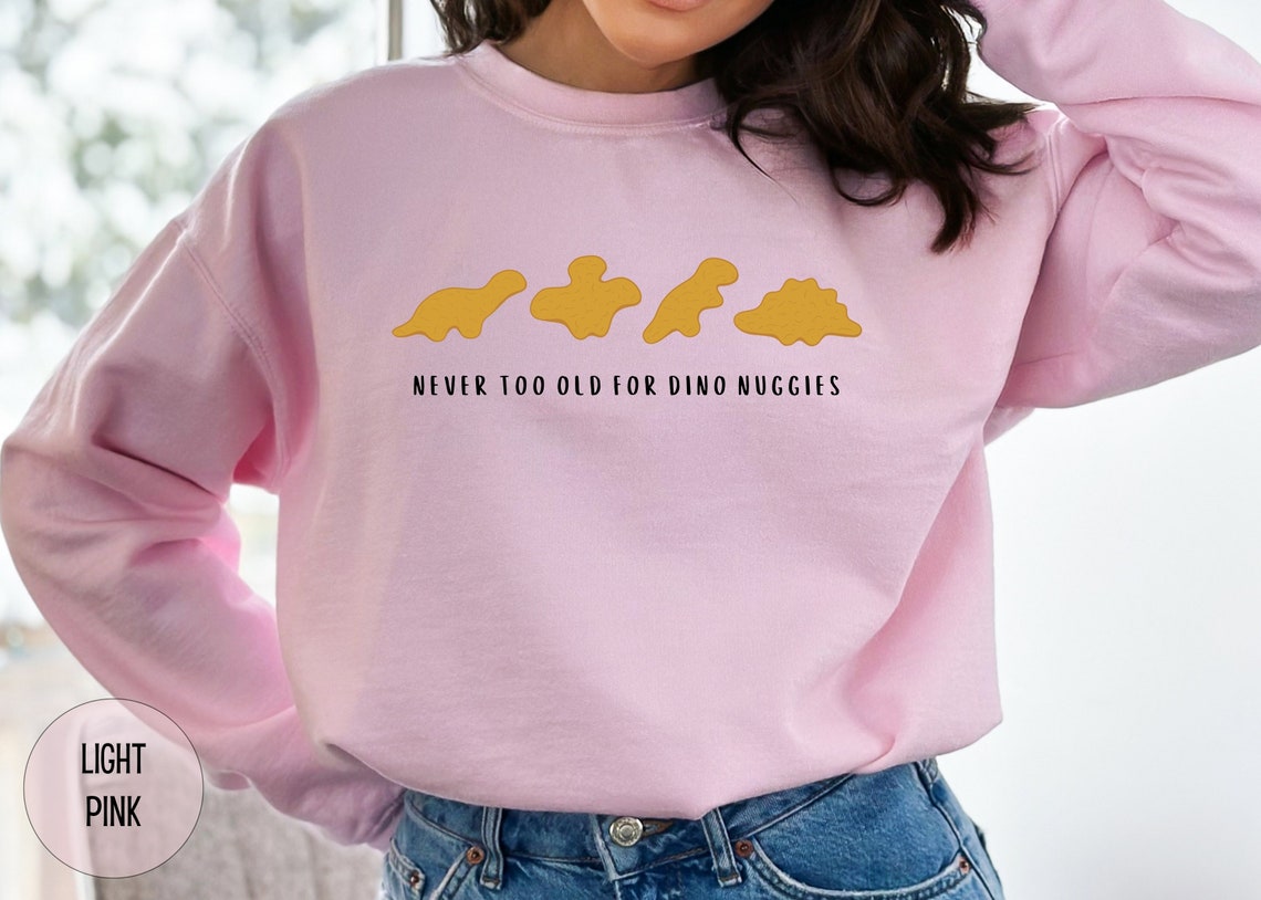 Trade Wife For Nuggies - Men's Dinosaur Hoodie