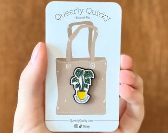 Plant-Based Pin-Soft Enamel Pin-Lapel Pin-Pride Pins-Gifts for LGBTQ+ Friends and Allies- Gifts For Them