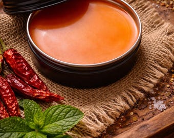 Cayenne Peppermint Mend & Move Muscle Balm | Warming Muscle Salve - 2 oz Tin