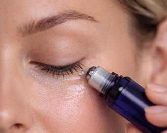 Herbal Under-Eye Serum Roller | Frankincense & Lavender Infused