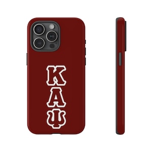 Kappa Alpha Psi Phone Case - Krimson - Nupe Store, Nupe Gear, Nupe Life, Kappa Alpha Psi, Phi Nu Pi