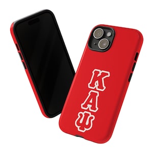 Kappa Alpha Psi Phone Case - Red - Nupe Store, Nupe Gear, Nupe Life, Kappa Alpha Psi, Phi Nu Pi
