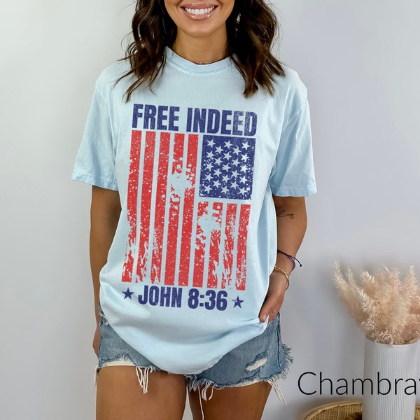 Christliche grafische T-Shirts, christliche 4. von Juli Hemd, Jesus Hemd, christliches Hemd, Bibel-Vers-Hemd, Freiheits-Hemd, amerikanische Flaggen-Hemd