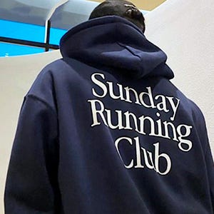 Sunday running club hoodie - Etsy 日本
