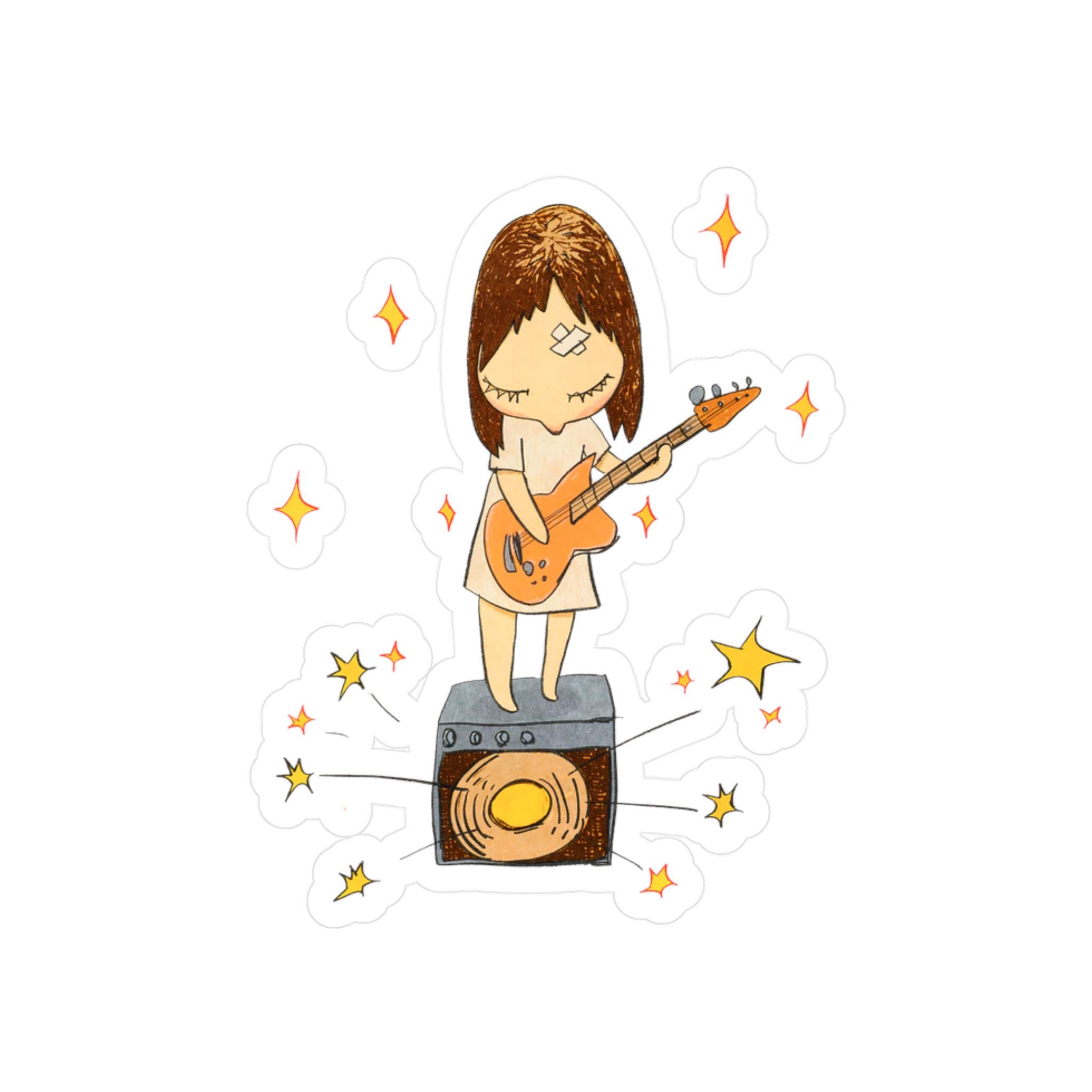 Yoshitomo Nara Guitar Girl - Etsy