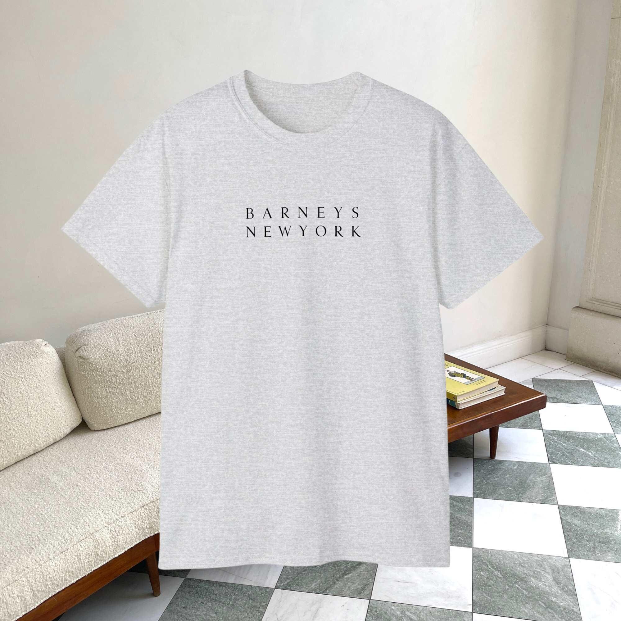 Barneys New York T-shirt: 90s Style NYC Cotton Crewneck Tee