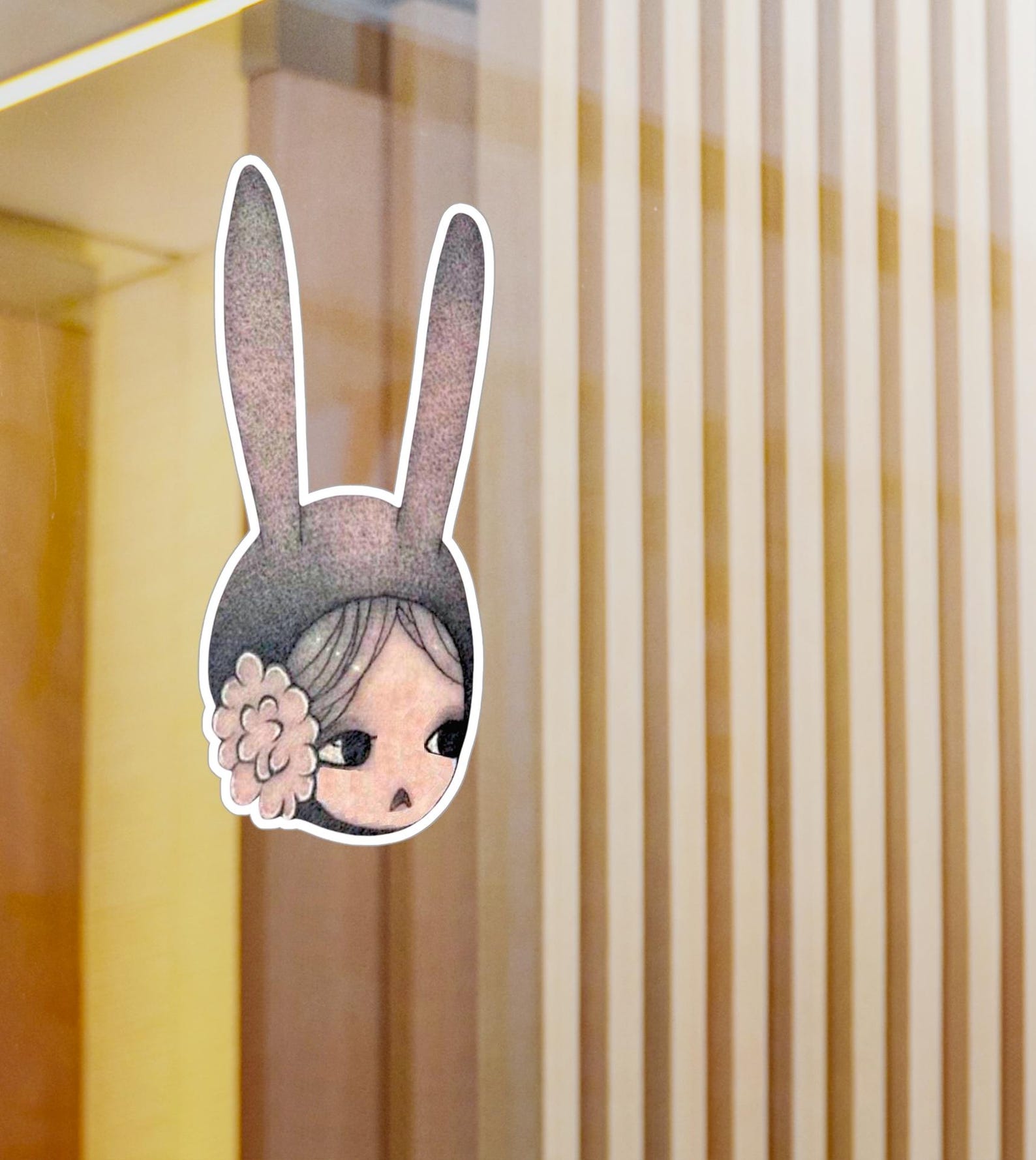 Aya Takano Bunny Girl Sticker Vinyl Decals | Aya Takano Sticker Bunny ...