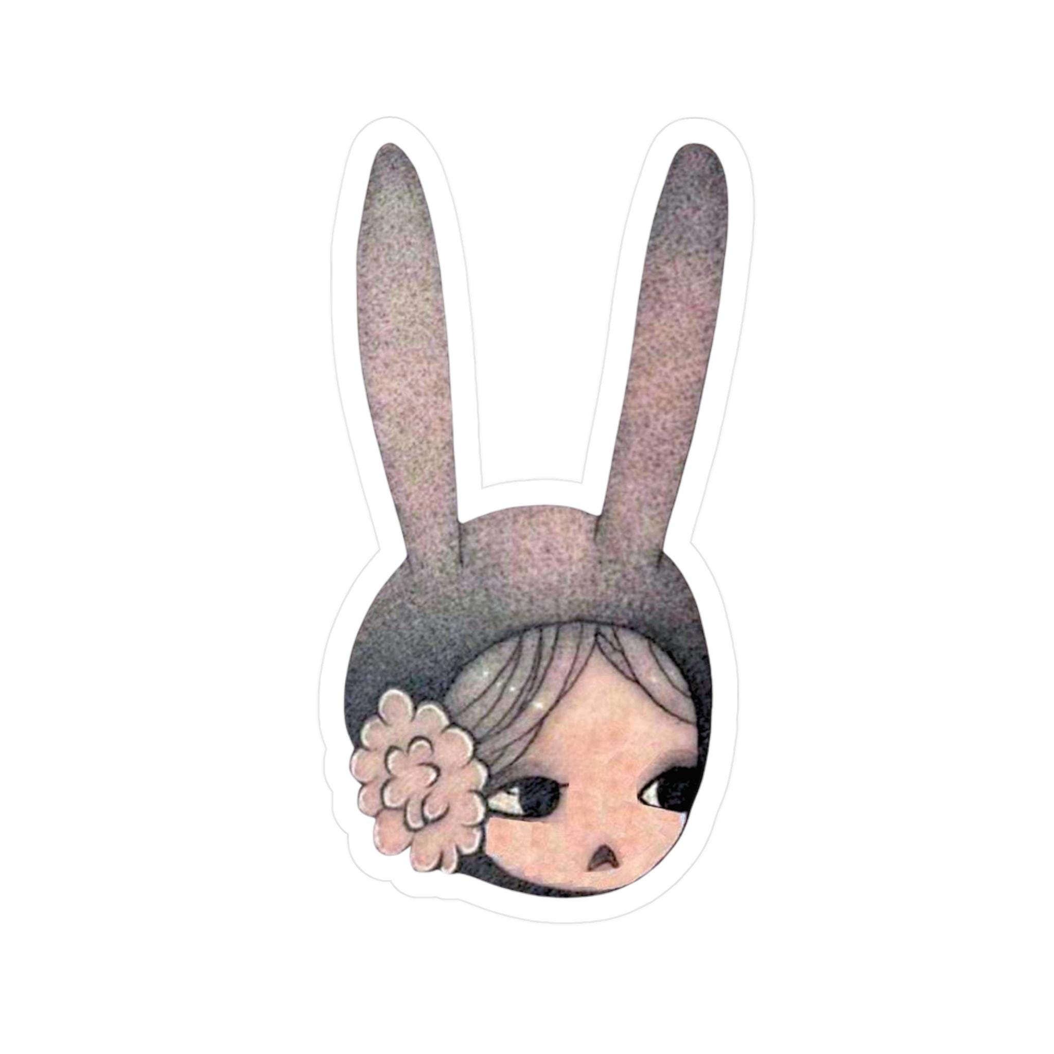Aya Takano Bunny Girl Sticker Vinyl Decals | Aya Takano Sticker Bunny ...