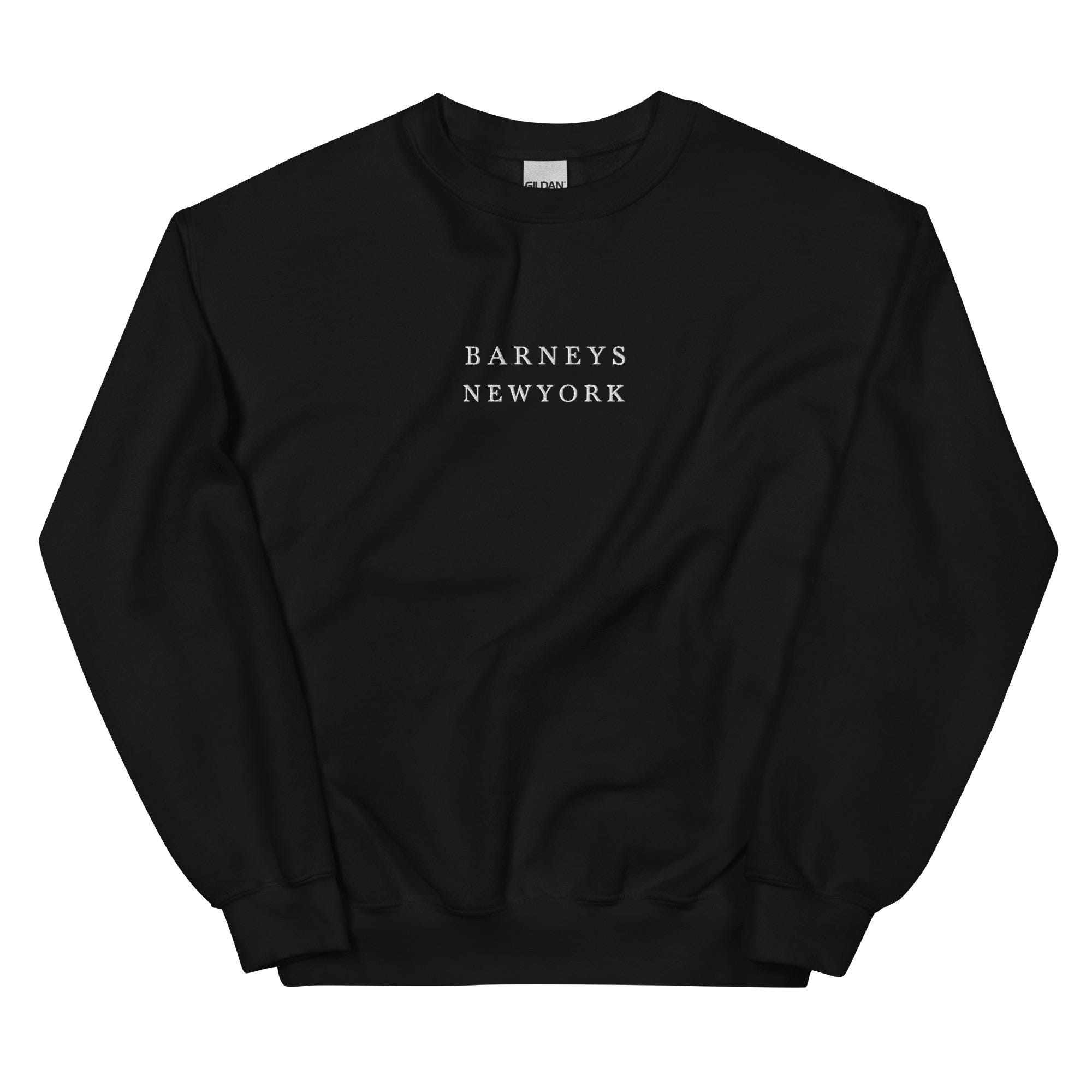 Barneys New York Embroidered Sweatshirt: 90s NYC Crewneck - Etsy