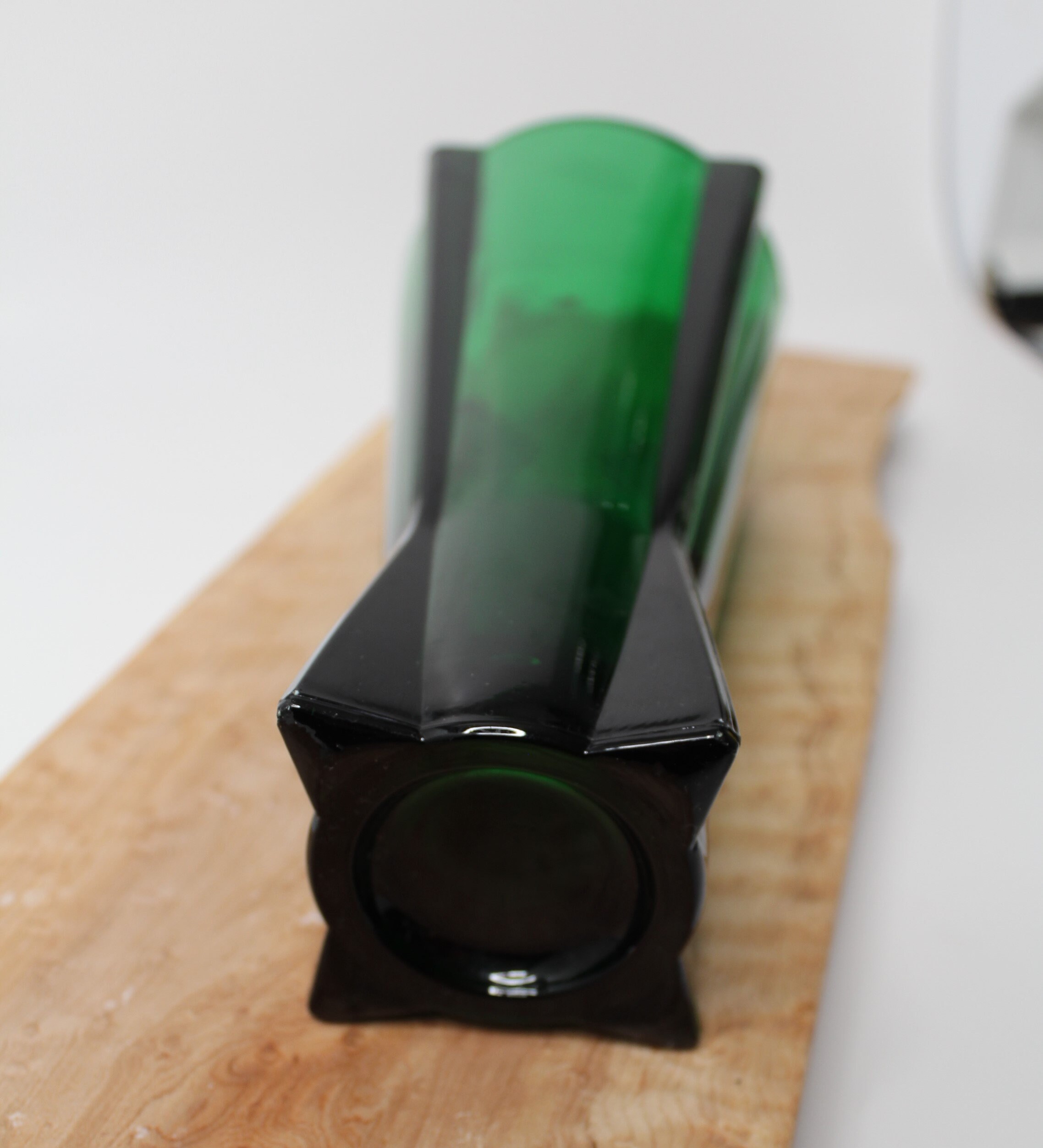 Anchor Hocking Green Glass Rocket Vase Art Deco MCM VINTAGE Etsy Canada