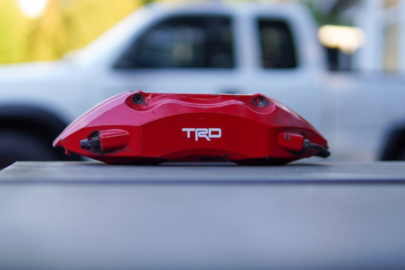 4x TRD Aftermarket Decal for Brake Calipers and More Etsy