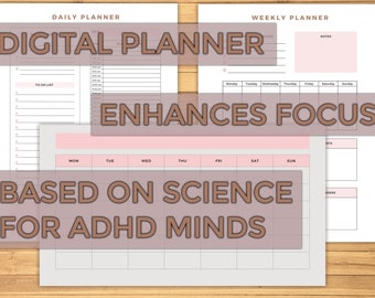 Ultimate Printable Planner - Daily, Weekly, and Monthly PDF Pages - Achieve Your Goals with Productivity and Organization Tools