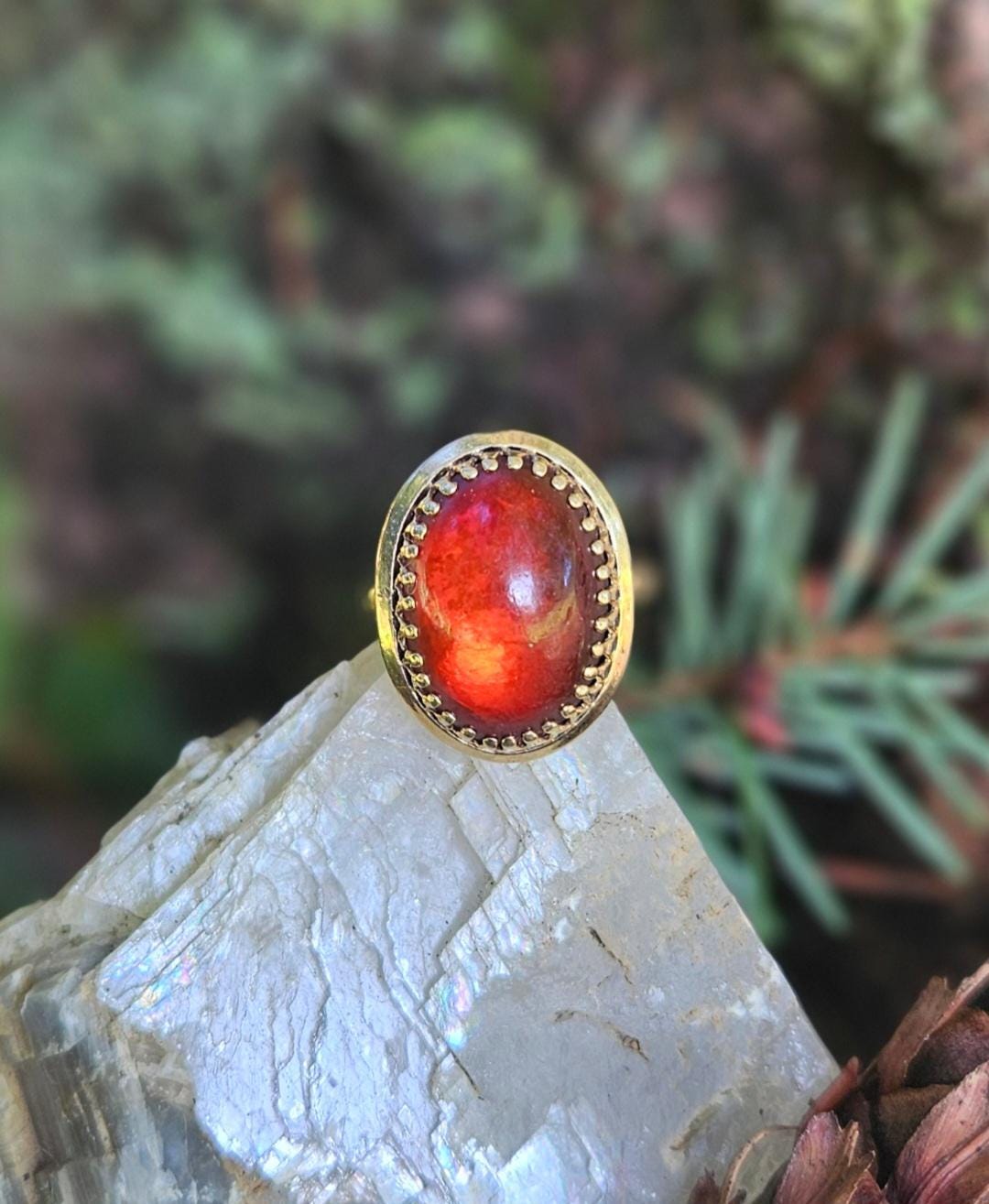 14k Antique Victorian Statement Ring - Etsy