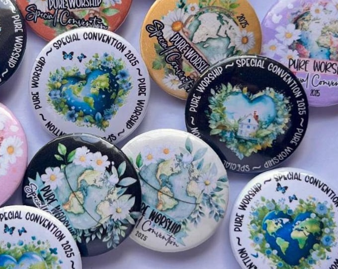Pure Worship Convention 2025, JW Pure Worship Special Convention, JW Pins, JW 2025 Convention