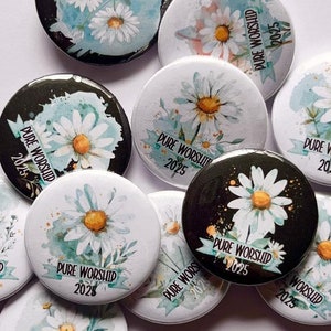 Pure Worship Daisy Convention 2025 Pins: JW Gifts