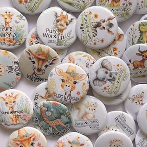 JW Pure Worship Convention 2025, JW Animals, JW Animal Pins, Special Convention 2025