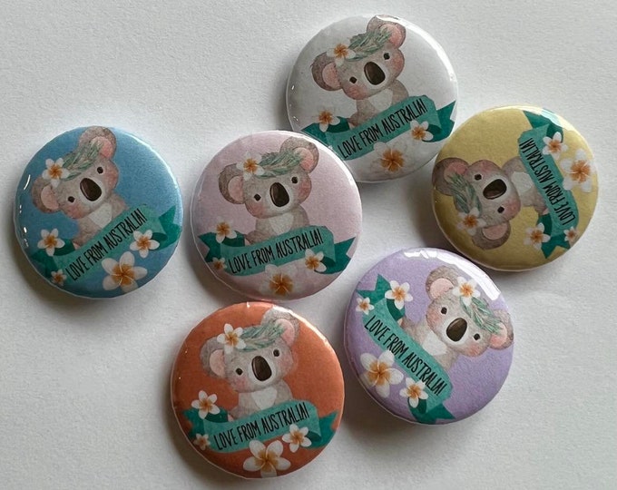 Koala Pins, JW Convention Badges, JW Australia Pins, Declare the Good News Pins, JW Convetion 2024