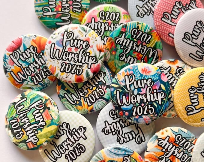 JW Pure Worship Button Pins, JW Pure Worship Convention Gifts, JW Convention Gifts