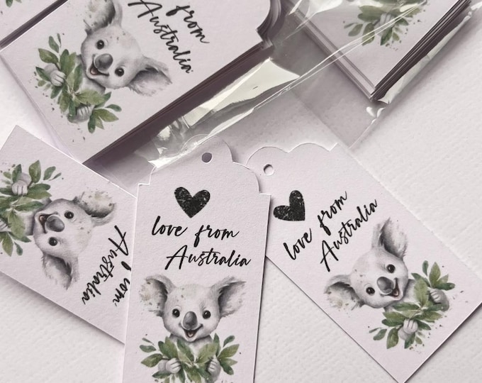 JW Australia, JW Love from Australia, JW Special Convention Gifts, Koala Tags