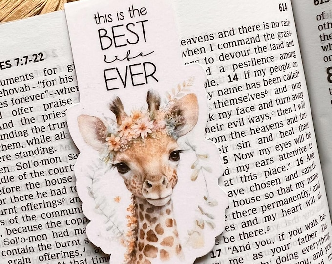 Animal Magnetic Bookmarks, Best Life Ever Bookmarks, JW Gifts