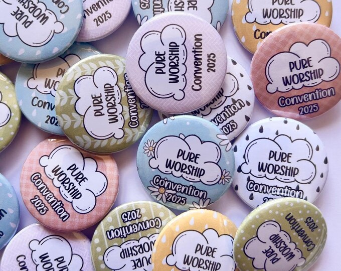 Pure Worship Convention Pins 2025, JW Pure Worship Gifts