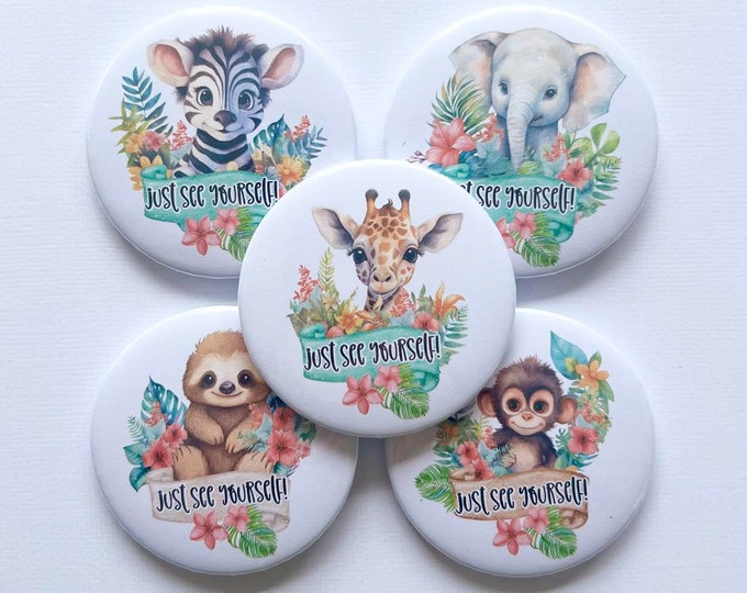 JW Gifts, JW Fridge Magnets, JW Button Pins, Just See Yourself Fridge Magnets