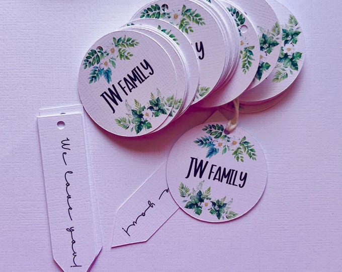 JW Gift Tags, JW Family Tags, Special Convention Gifts, JW Gifts