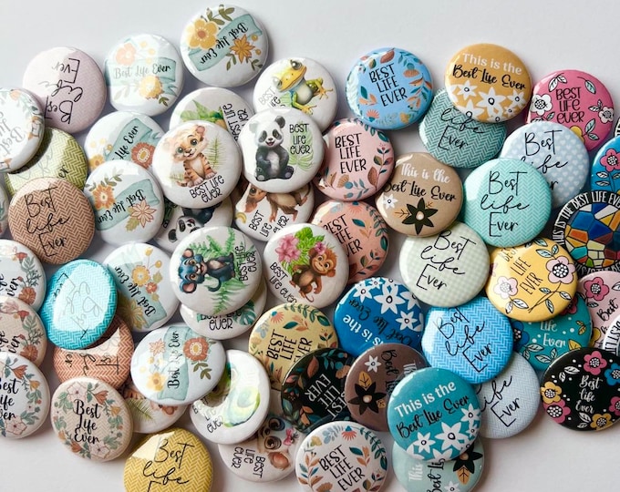 JW Buttons, JW Best Life Ever Pins, JW Gifts