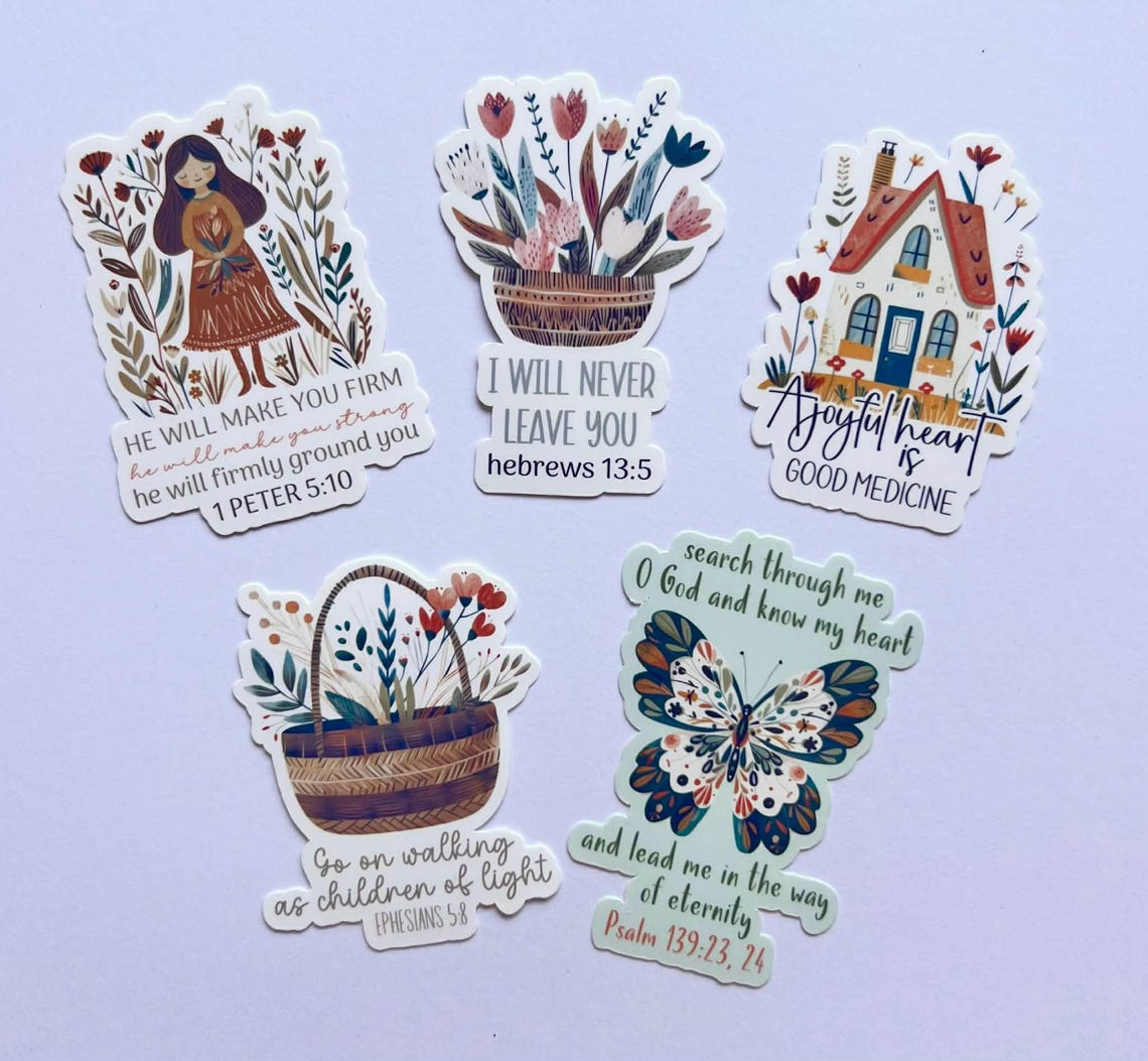 JW Scripture Sticker Pack: JW Gifts - Etsy