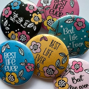 JW Badges, JW Pins, JW Buttons, Best Life Ever Pins, Pioneer Gifts, Convention Gifts, Best Life Ever