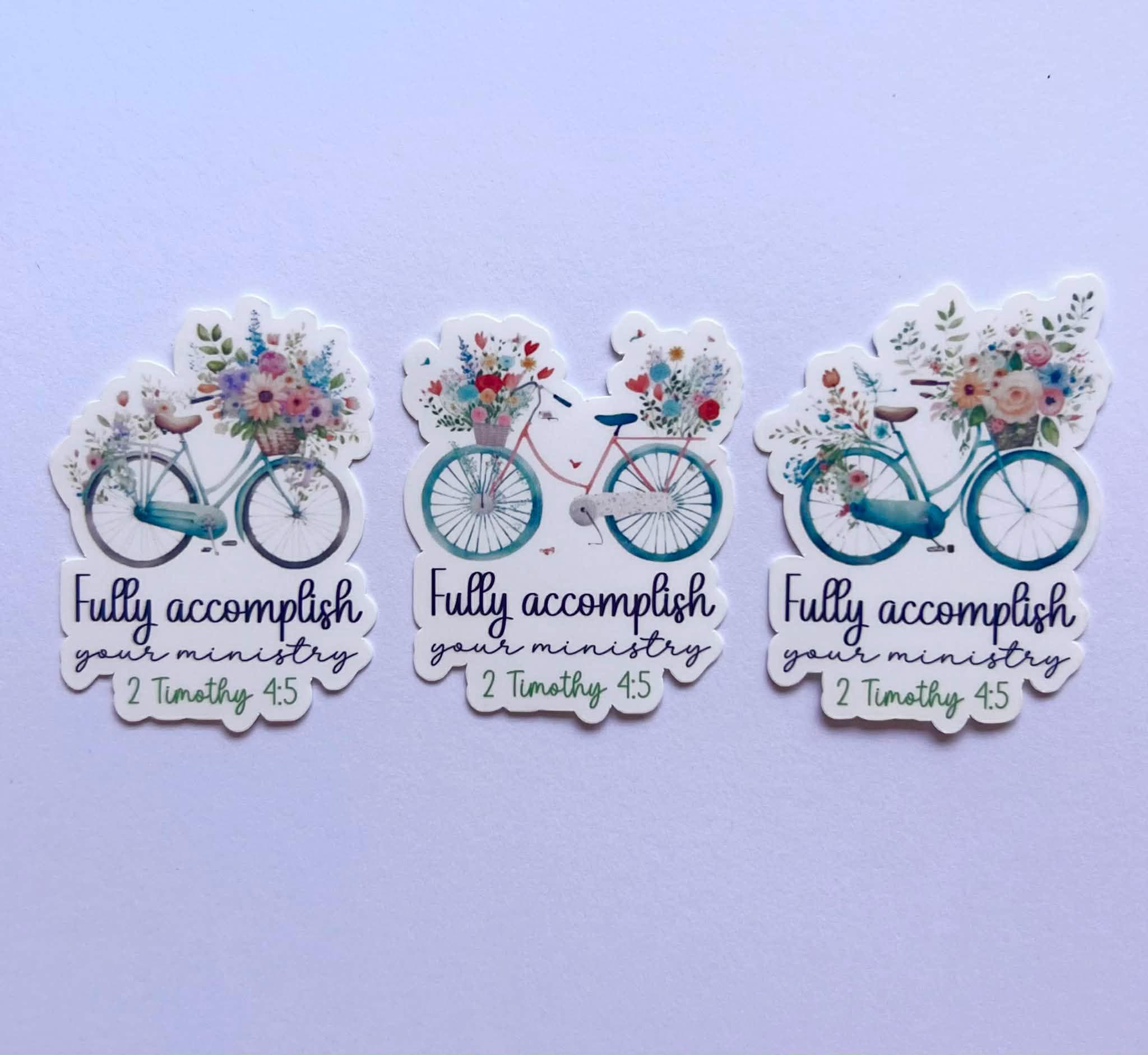 JW Fully Accomplish Your Ministry Stickers: JW Sticker Gifts - Etsy