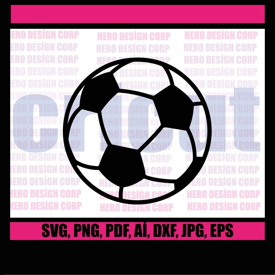 Soccer Svg Soccer Ball Monogram Svg Soccer Designs Soccer Etsy