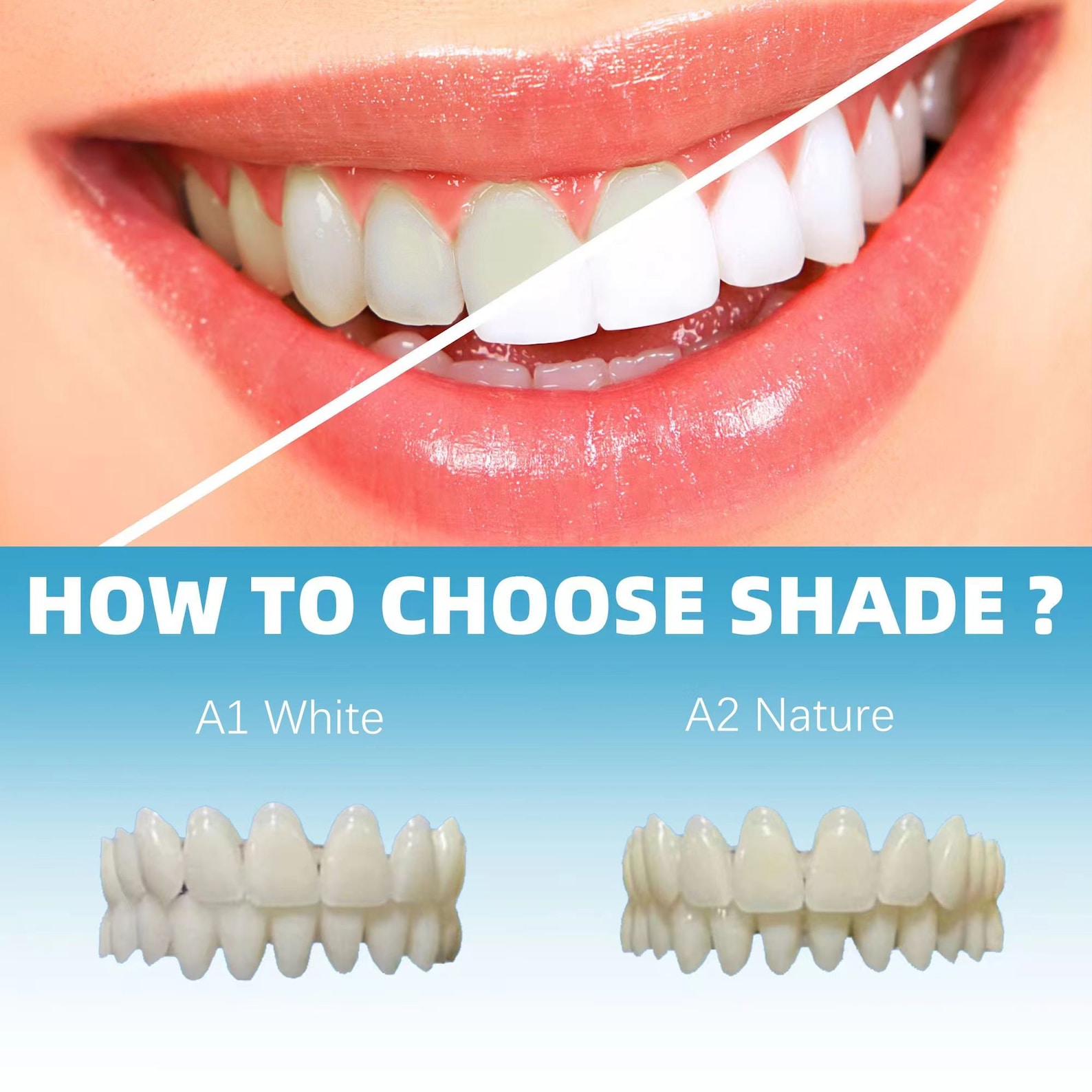DIY 3set Denture Kit With Impression, A Solution for Making Own