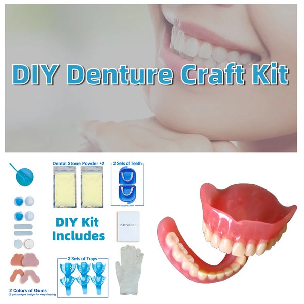 Diy Denture Kit Etsy