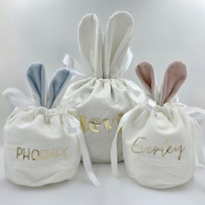 Bunny Bag | Easter | Rabbit | Egg | Gift | Personalisation | Pouch |
