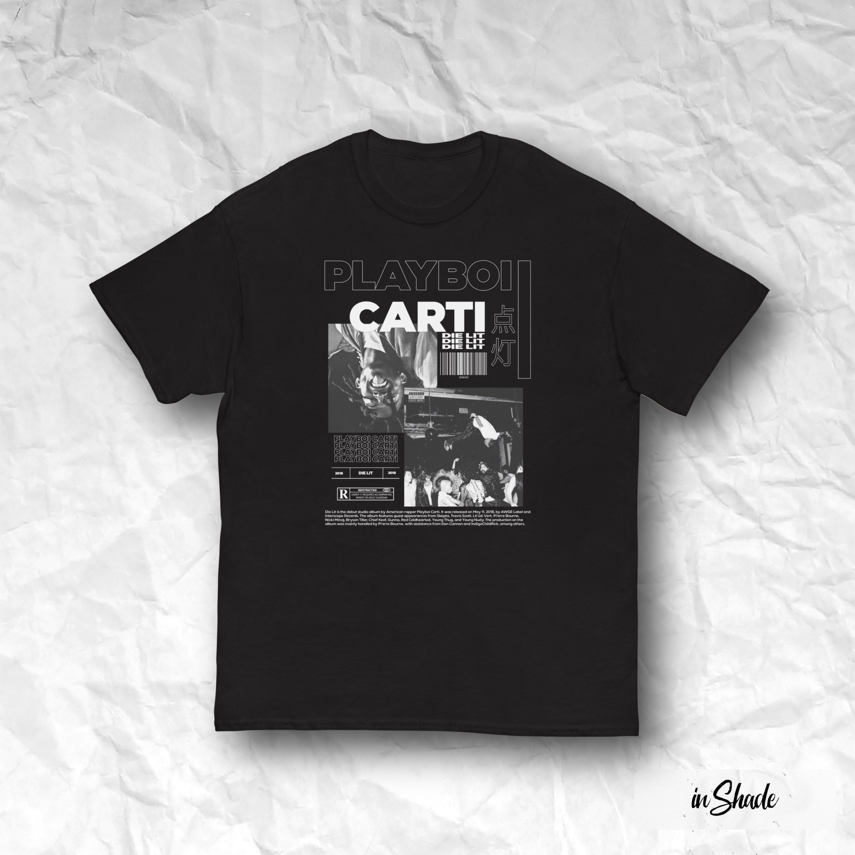 Playboi Carti Rockstar Made Heavy Cotton Tee Shirt