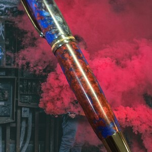 GM Large JR Gentleman Füllfederhalter, "Der vornehme Gentleman" Beeindruckender Harz-Füllfederhalter, stilvoll, anspruchsvoll, Designerstift. Perfektes Geschenk.