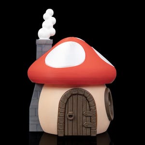 Fungi Cottage House / Mushroom Reptile Hide / Leopard / Herman / Horsefield / Arachnid Hide / chameleon / gecko / Spiders / Jumping Spider
