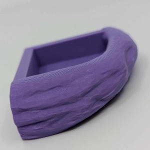 Corner Rock Like Bowl or Water dish/ Feeding Reptile Bowl / Frog Feeding Dish / Bug Holding Container for Bearded Dragons and Amphibians