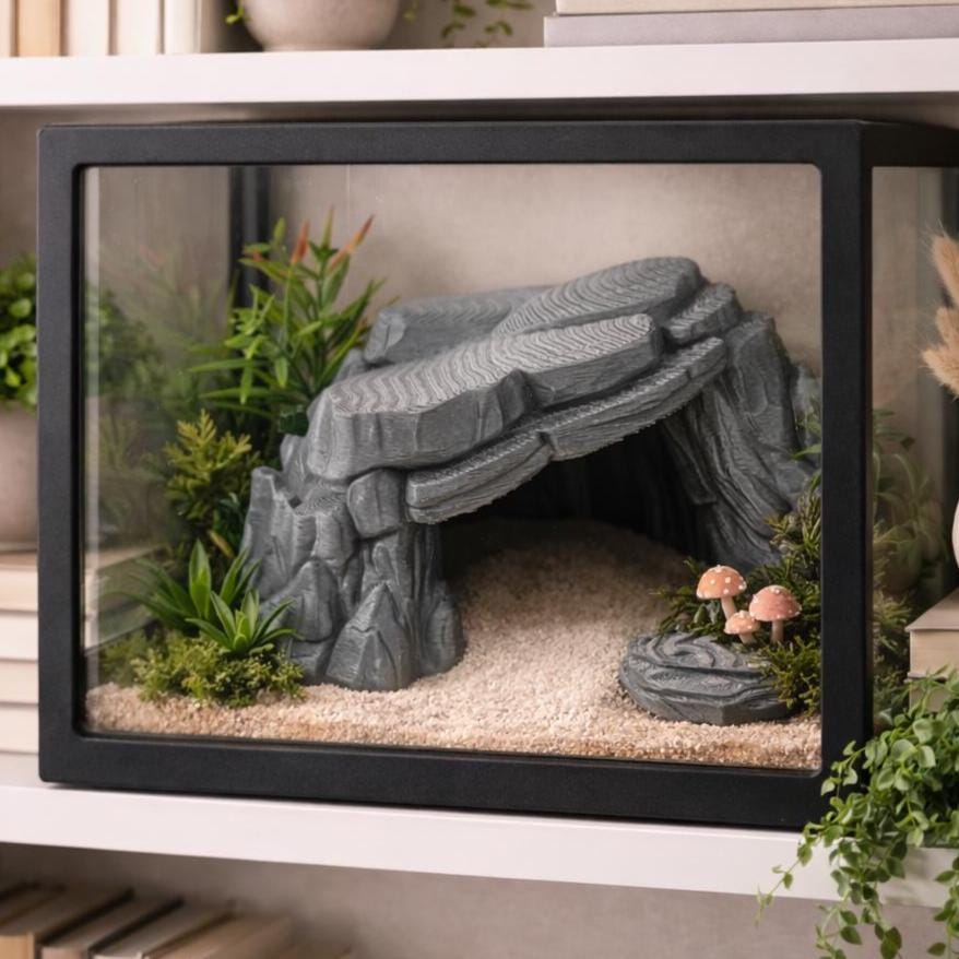 Hiderated Rocks Layered Rock Arch Hide – Natural Stone Tunnel - Etsy
