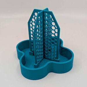 Fuente alimentadora de insectos para reptiles: decoración enriquecedora para arácnidos, reptiles, arañas saltarinas, anfibios, geckos y dragones barbudos.