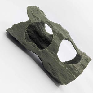 Reptile Wood Tunnel Tube Terrarium Decor: Enrichment-Decor Arachnid, Snakes, Reptile, Jumping-Spider, Amphibian, Geckos, Beardies