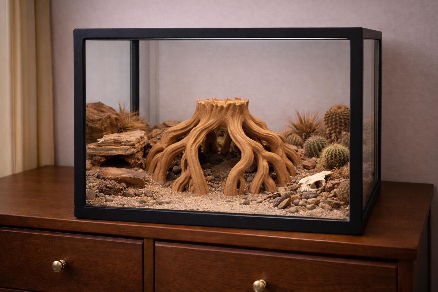 Twisted Root Tree Stump Hide – Reptile & Terrarium Decor - Etsy