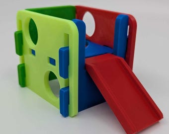 Little Tykes Playground Decor Hide: Enrichment-Decor Arachnid, Snakes, Reptile, Jumping-Spider, Amphibian, Geckos, Beardies
