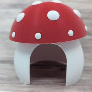 Mushroom Reptile Hide / Leopard / Herman / Horsefield / Arachnid Hide / Mouse & Hamster Hidet / chameleon / gecko / Spiders