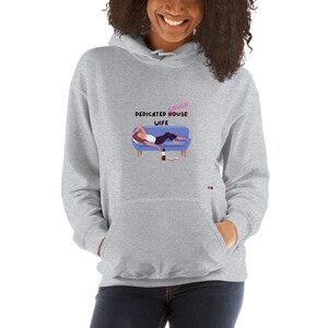 Dedicated Couch Wife! Women&#39;s Hoodie. essentials hoodie