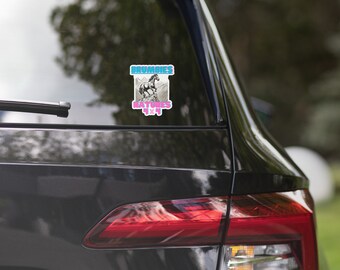 Brumby bubble-free sticker