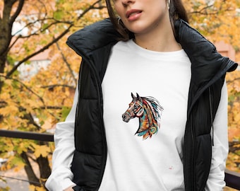 Mystic Horse- Women's Long Sleeve Tee