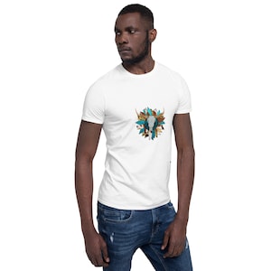 Men&#39;s western print T-Shirt